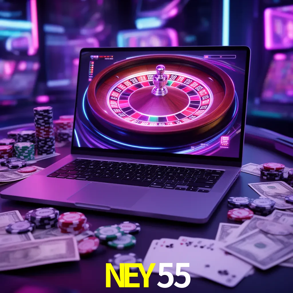Centro móvil NEY55 con casino, cajero, bonos, app y acceso de cuenta para México